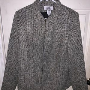 BICE by Sag Harbor Women’s Zip Up Blazer